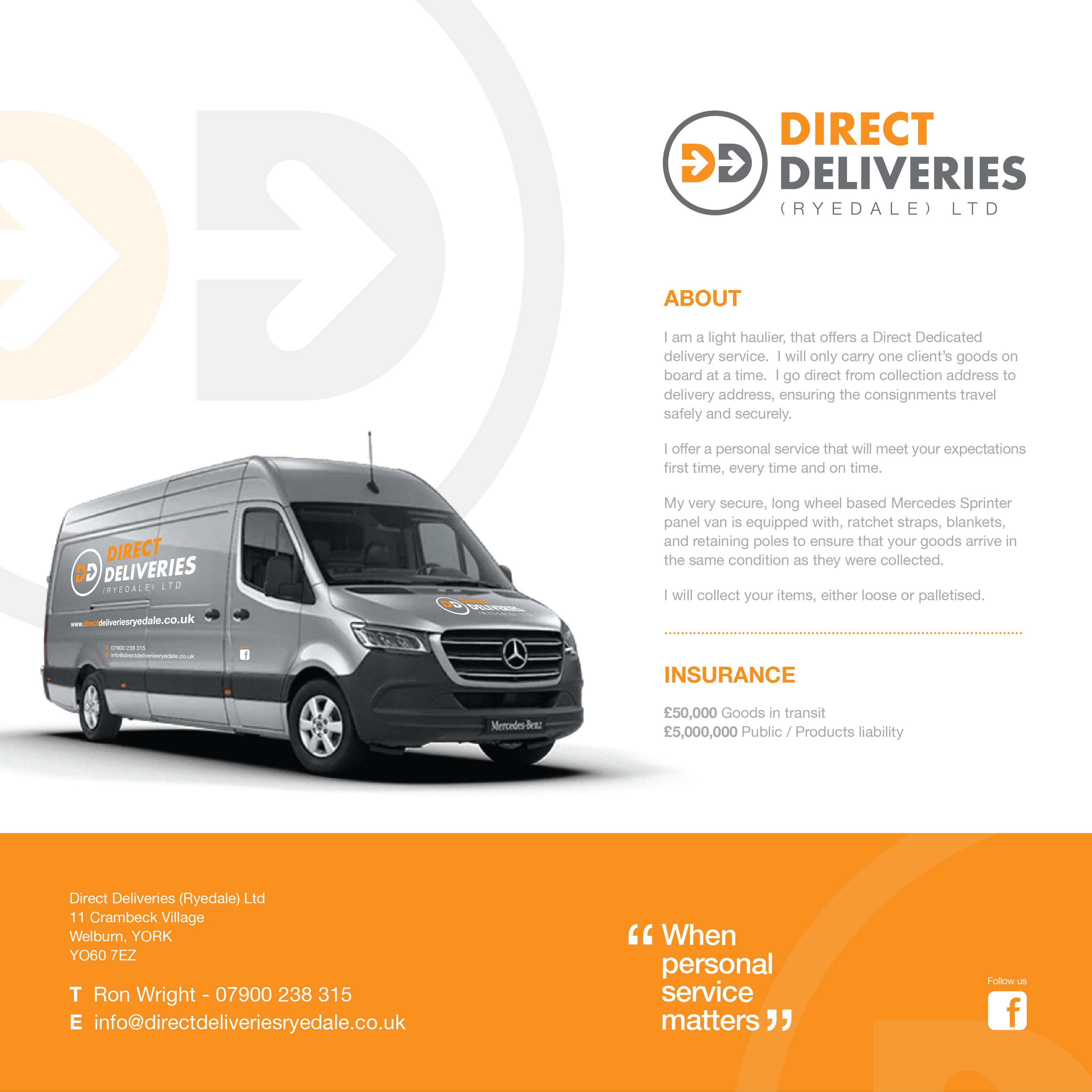 Direct Deliveries Ryedale